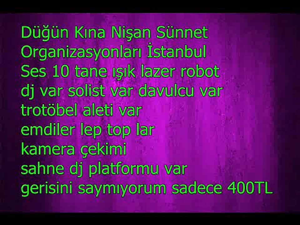 iSTANBUL Düğün organizsayonları orkestra kiralama kiralık orkestra çalgıcılar nişan sünnet kına
