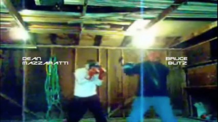 Bruce Blitz boxing and playing basketball