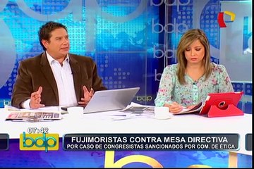 Héctor Becerril: “No debaten informes de Ética por votos para investidura de Cateriano” (2/3)