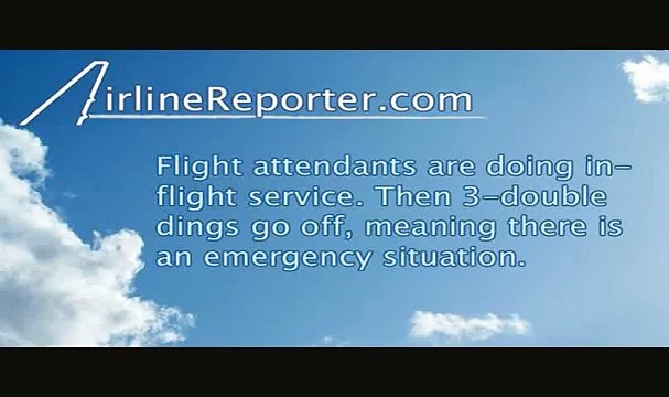 AirTran Flight Attendant Training - Ditching the plane in water