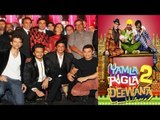 Aamir Khan, Shah Rukh Khan, Hrithik Roshan @ Music Launch of  Yamla Pagla Deewana