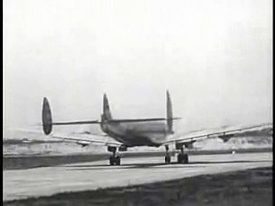 Flying in a  Lockheed Constellation in the 1950's