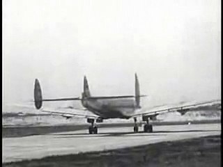 Flying in a  Lockheed Constellation in the 1950's