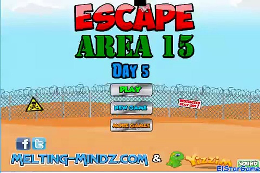 Escape Area 15 Day 5 Walkthrough