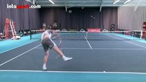 Tennis Serve- Topspin Serve Technique