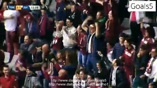 Fabio Quagliarella Goal Torino 2 - 1 Juventus Serie A 26-4-2015