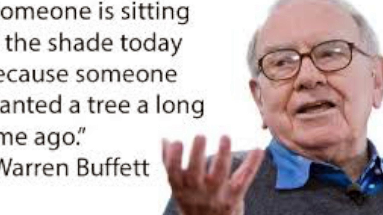 Ron Sandack with Advice from Buffet.