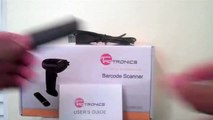 TaoTronics TT-BS012 Wireless Cordless Handheld Bar-code Scanner Reader Kit Unboxing & Overview!