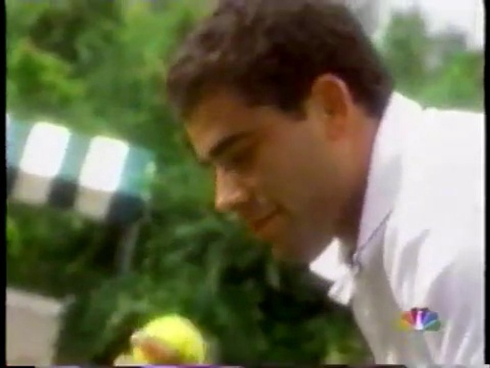 PETE SAMPRAS WIMBLEDON TENNIS COMMERCIAL 1997