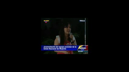 Andreína Tarazón anunció inscripción en plataforma de Unamujer a partir del 2 de mayo