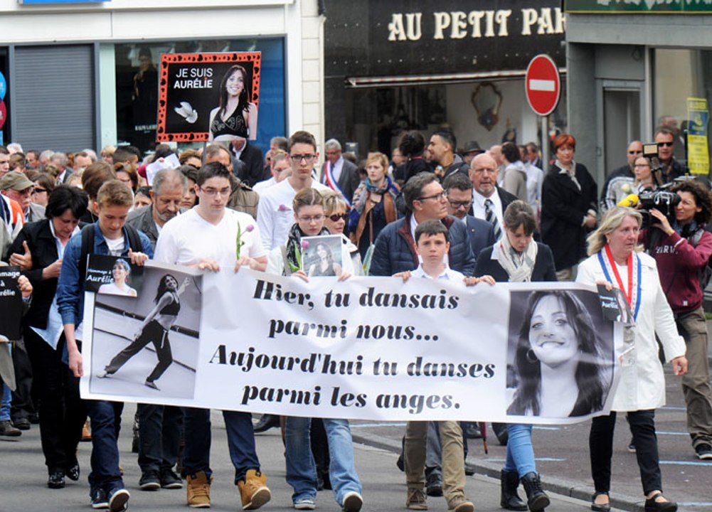 La ville de Caudry rend hommage à Aurélie Châtelain