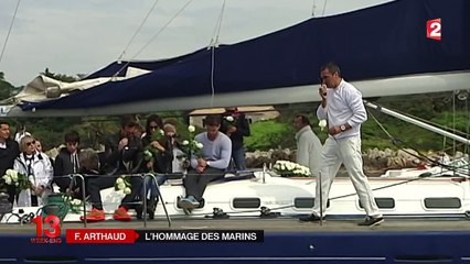 L'hommage des marins à Florence Arthaud