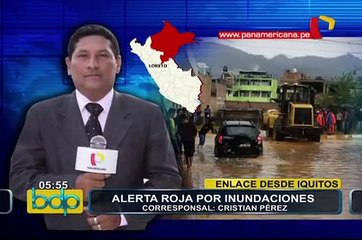 Iquitos: se cumplen 88 días de alerta roja por inundaciones (1/2)