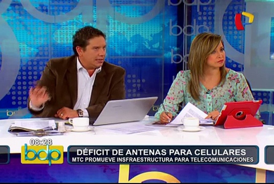 Déficit de antenas para celulares: MTC promueve infraestructura para telecomunicaciones