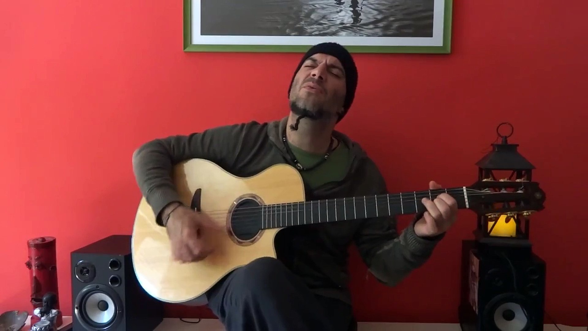 Como Tocar The Trooper En Guitarra Acustica