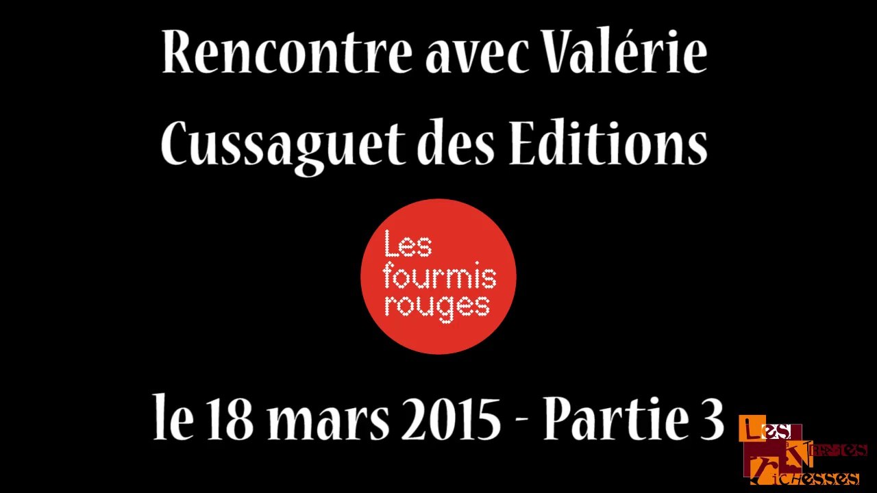 Rencontre avec les éditions Les Fourmis Rouges - 3/4