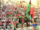 Karachi: Women Commandos Takeover PPP Rally's Security-Geo Reports-26 Apr 2015