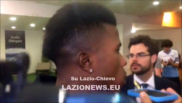 Keita in zona mista dopo Lazio-Chievo 26042015