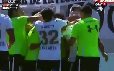 0-2 Flores second goal Cobreloa vs Colo Colo 26.04.2015