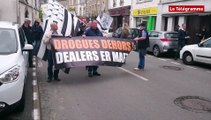 Vannes. Adsav : 50 manifestants contre la drogue