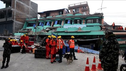 Rescue teams dig for Nepal quake survivors