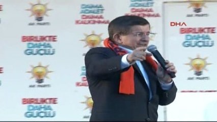 Erzincan - Davutoğlu Erzincan Mitinginden Konuştu 3
