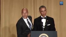 Barack Obama humorous sketch Translator Angry Correspondents Association Dinner
