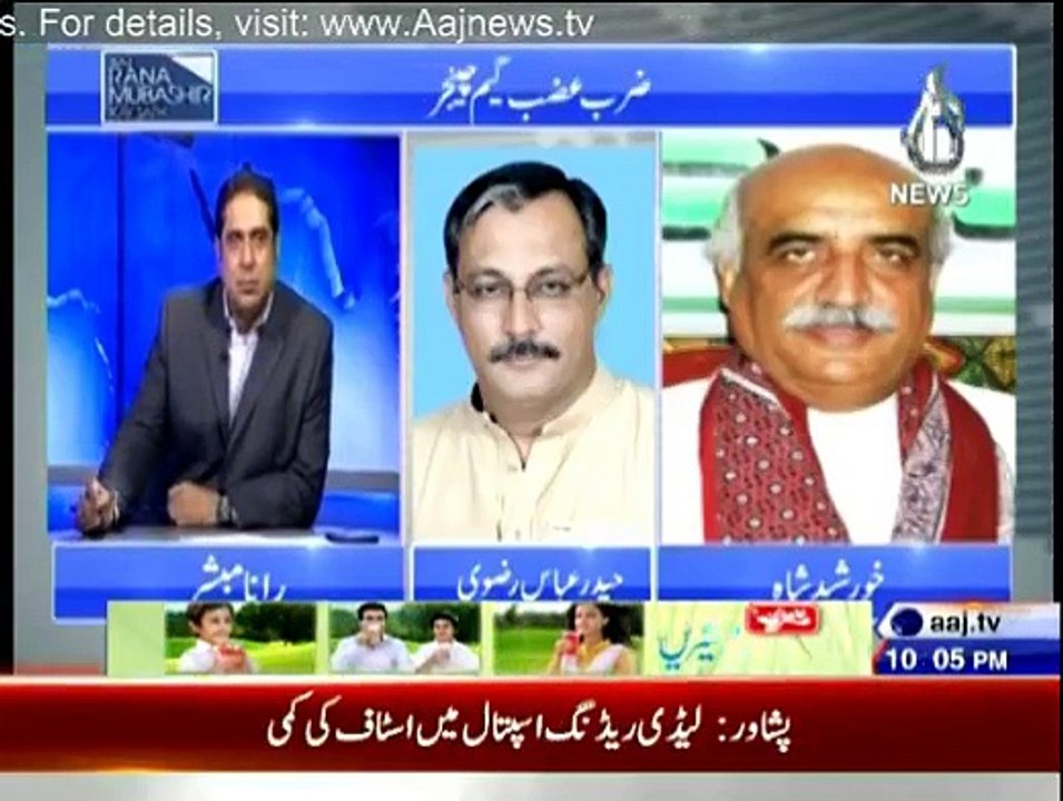 Aaj Rana Mubashir Kay Sath - 26th April 2015