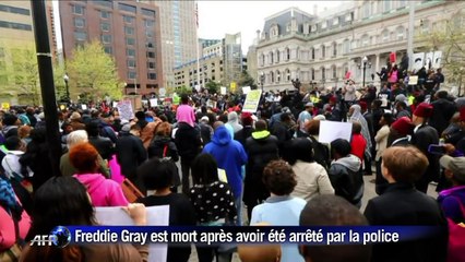 Etats-Unis: violences en marge d'une manifestation à Baltimore