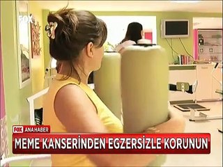 Meme kanseri olmamak için kilo verin egzersiz yapın