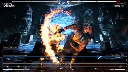 Mortal Kombat X PS4 Frame-Rate Test