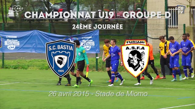U19 / Bastia 6-1 Furiani Agliani : Le résumé
