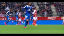 Goal Lacazette - Reims 0-2 Lyon - 26-04-2015