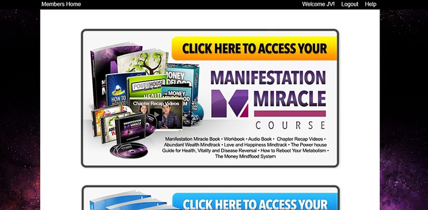 Manifestation Miracle Review Inside Manifestation Miracle Members Area