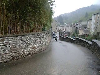 Arrivée à St André de Valborgne Avril 2015