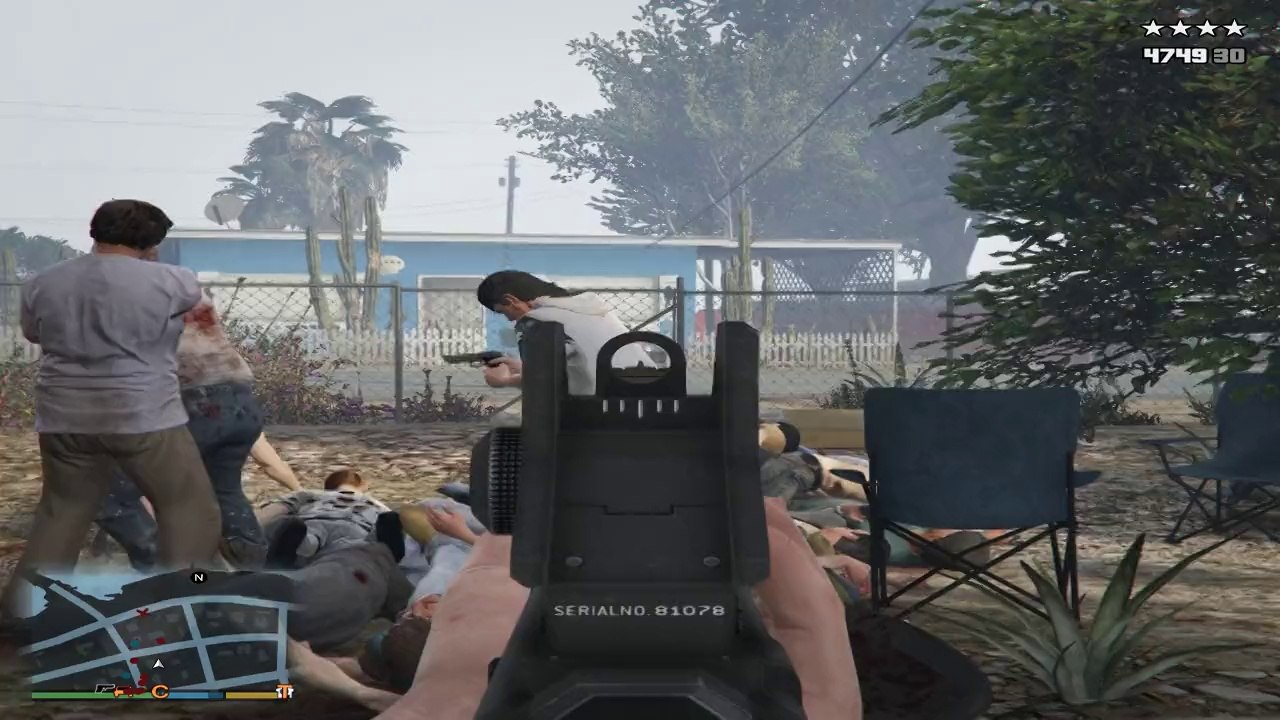 GTA V - Bodyguard Spawner Mod/Script - NPC Shootout