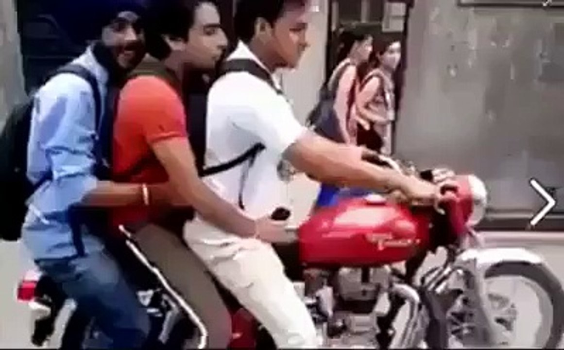 Bike stunt Funny- Video Dailymotion