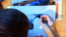 Fast and Furious 7 Pencil Speed Drawing Subaru Impreza WRX STI Step by Step Tutorial Zeichnung