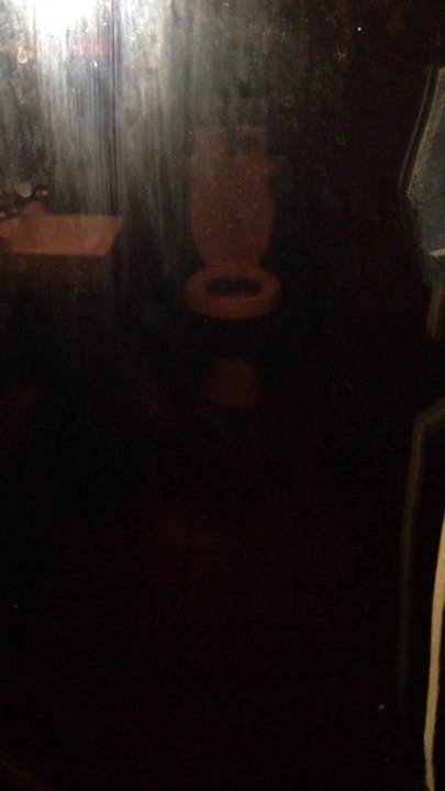 This girl discovered a two-way mirror in women restroom