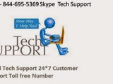 -1-844-695-5369- Skype technical support services Number