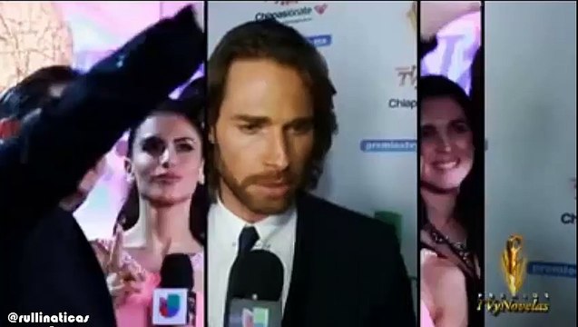PREMIOS TVYNOVELAS SEBAS ENTREVISTA DESPUES PREMIO 27-4-15
