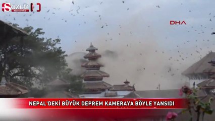 Just before the earthquake in Kathmandu, Nepal 2015 April 25