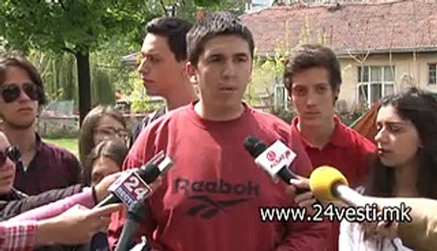 IZJAVI SREDNOSKOLCI ALEKSANDAR MILESKI I CLEN NA PLENUM 27 04
