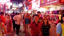 Pattaya Girls Walking Street - Thailand Nightlife 2014
