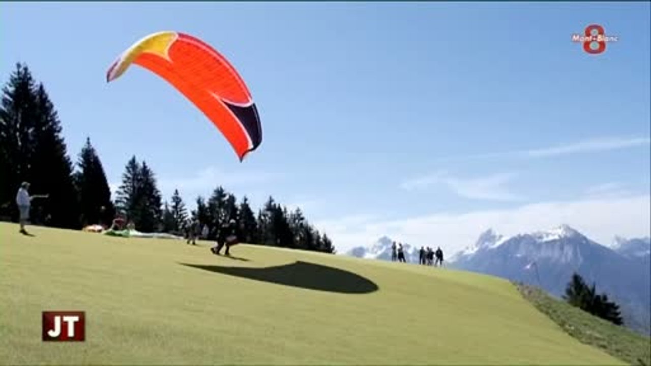 Parapente : Vol libre au Col de La Forclaz