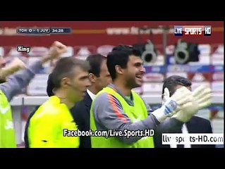 هدف رائع لبيرلو فى تورينو