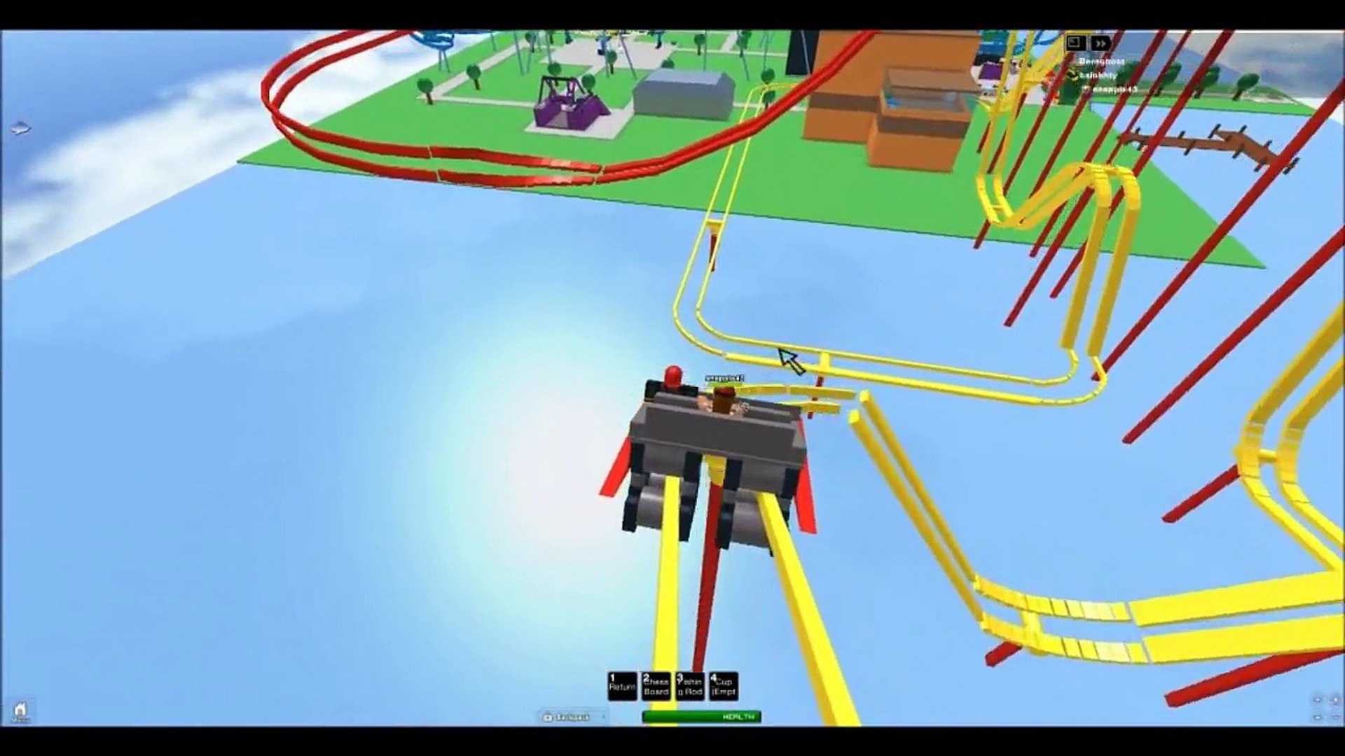 Roblox Ep7 Six Flags Park Of Death Video Dailymotion - crazy coaster six flags roblox