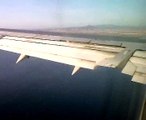 Aegean Airlines Landing On Larnaca Airport, Cyprus