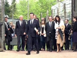 Hollande au camp de Struthof met en garde contre la résurgence "du racisme et de l'antisémitisme"