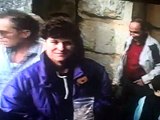 عزات السعيد في قلعة النمرود في هضبة الجولان 1992